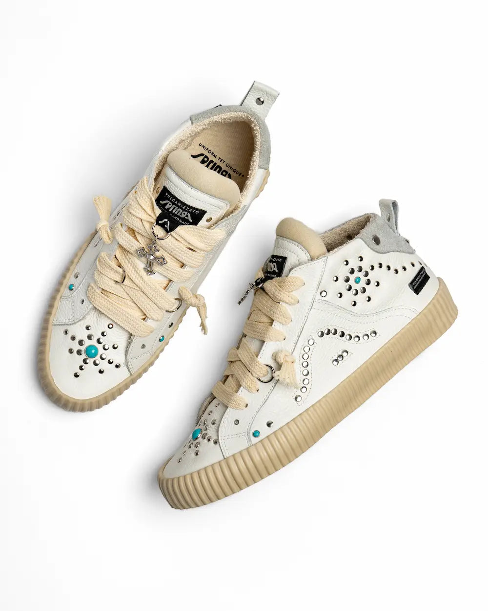 Springa X Seddys - Wavy Leather White Rodeo