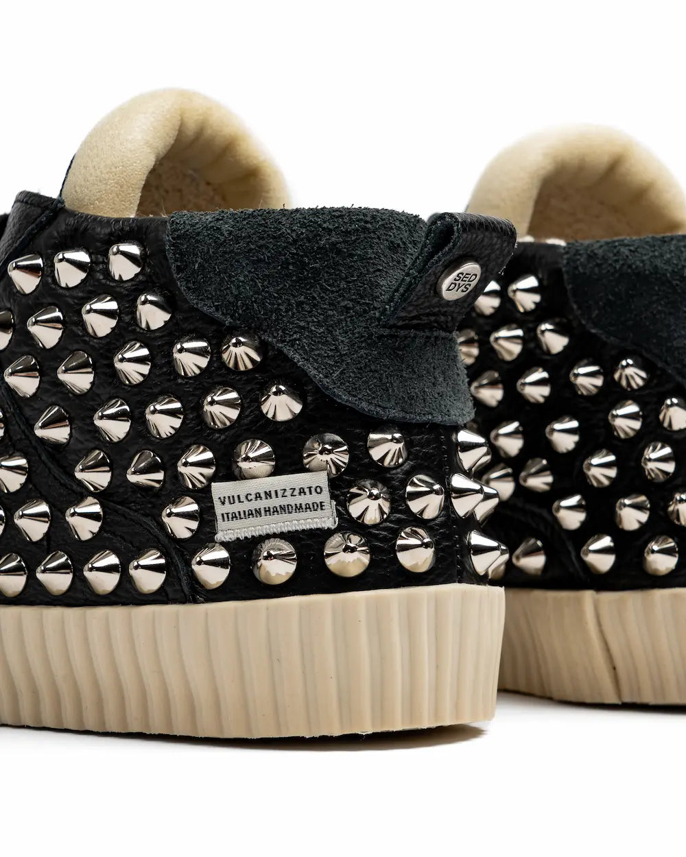 Springa X Seddys - Wavy Leather Black Spike