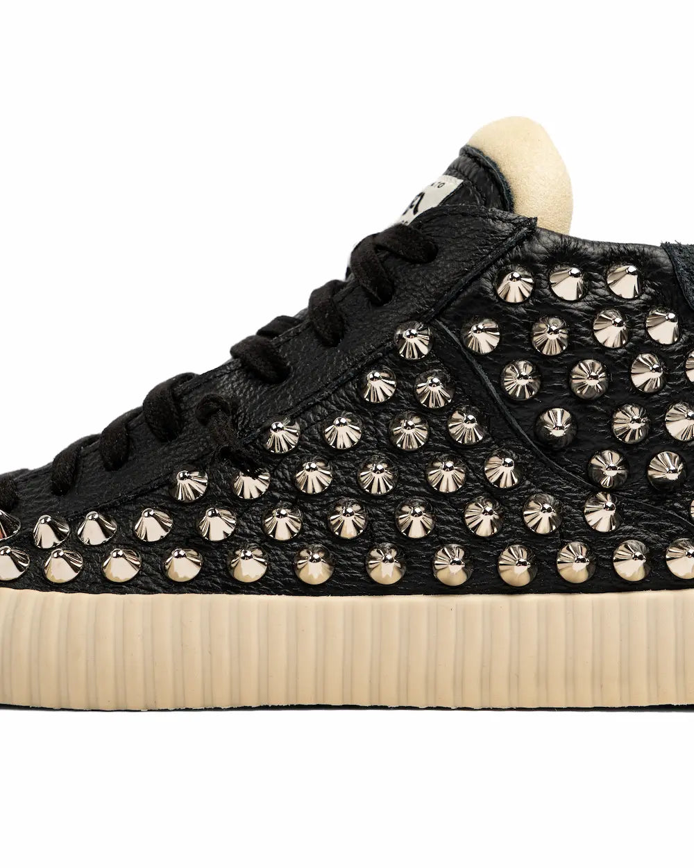 Springa X Seddys - Wavy Leather Black Spike