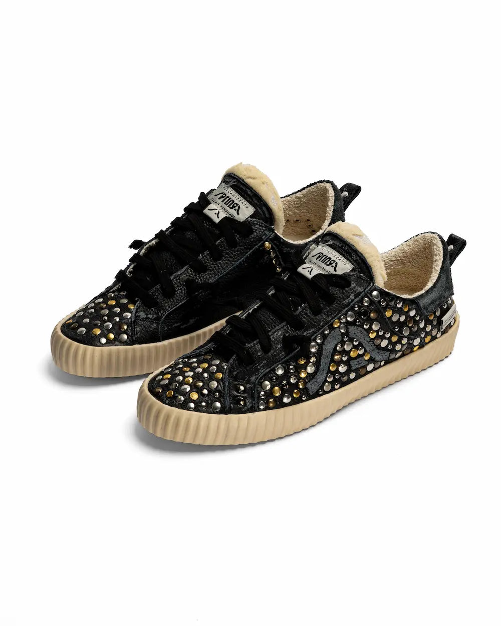 Springa X Seddys - Wavy Leather Black Dirty