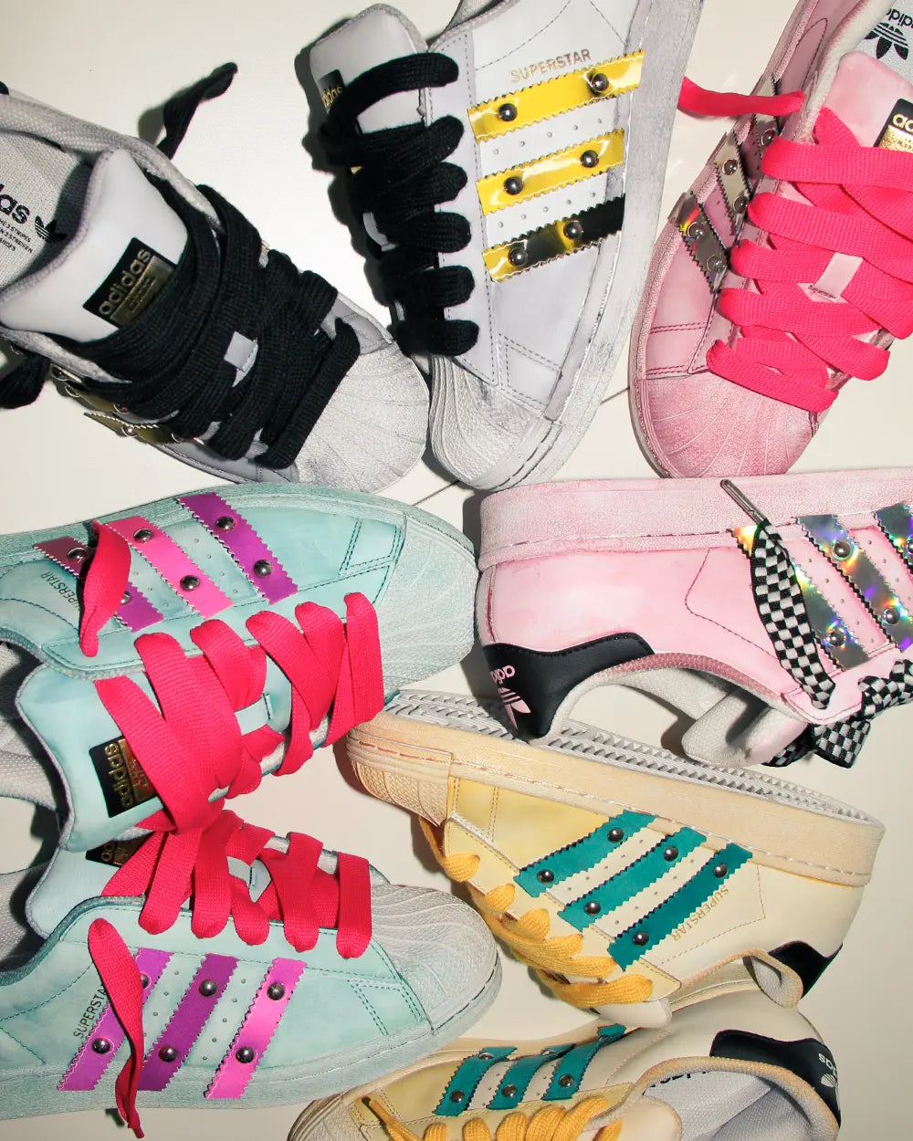 Adidas Superstar personalizzate collezione Chunky
