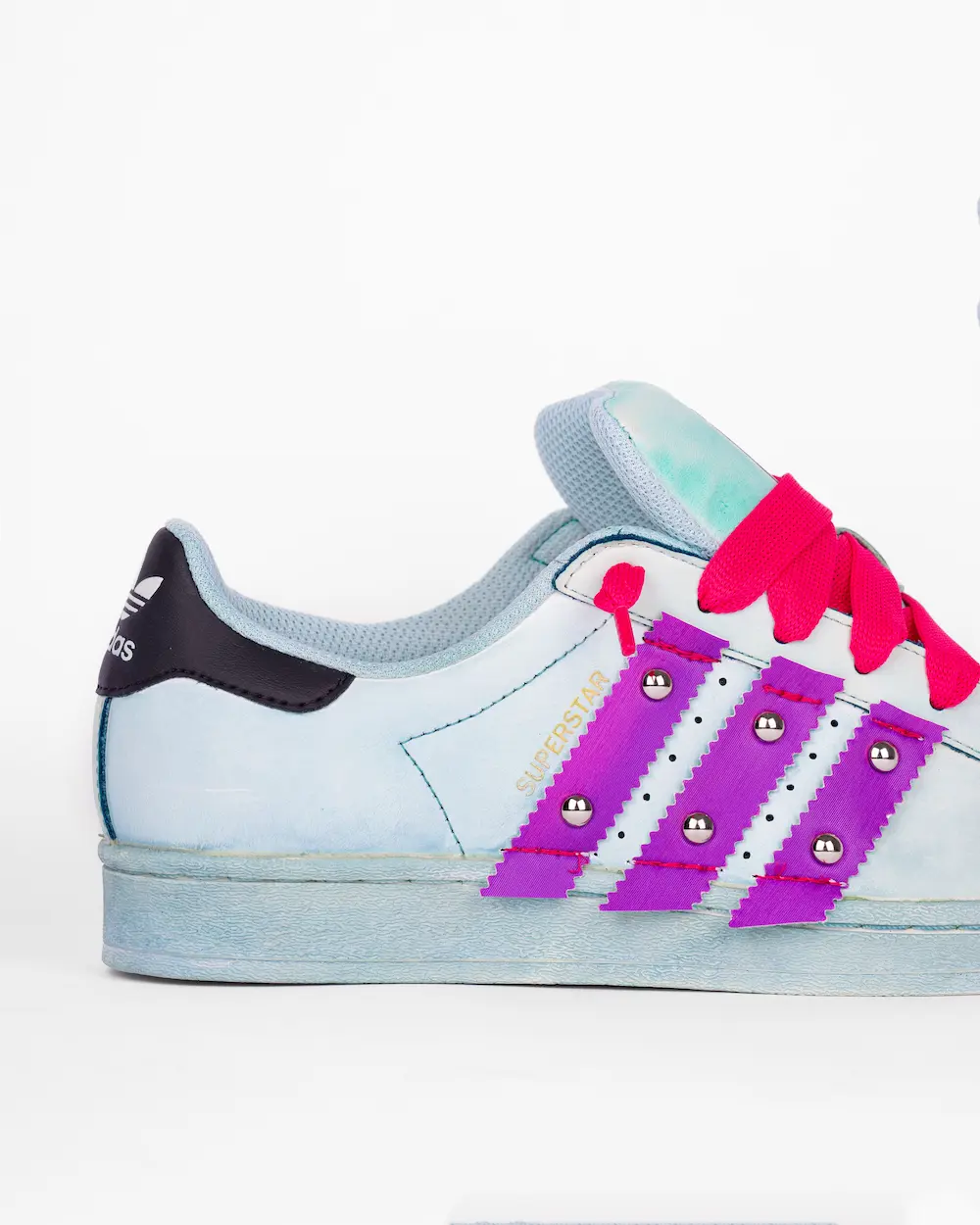 Adidas superstar blu metallizzato shop