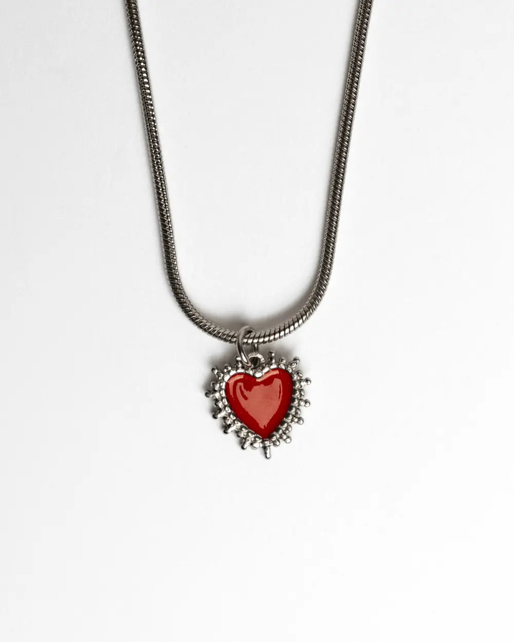 NECKLACE - SPIKED HEART