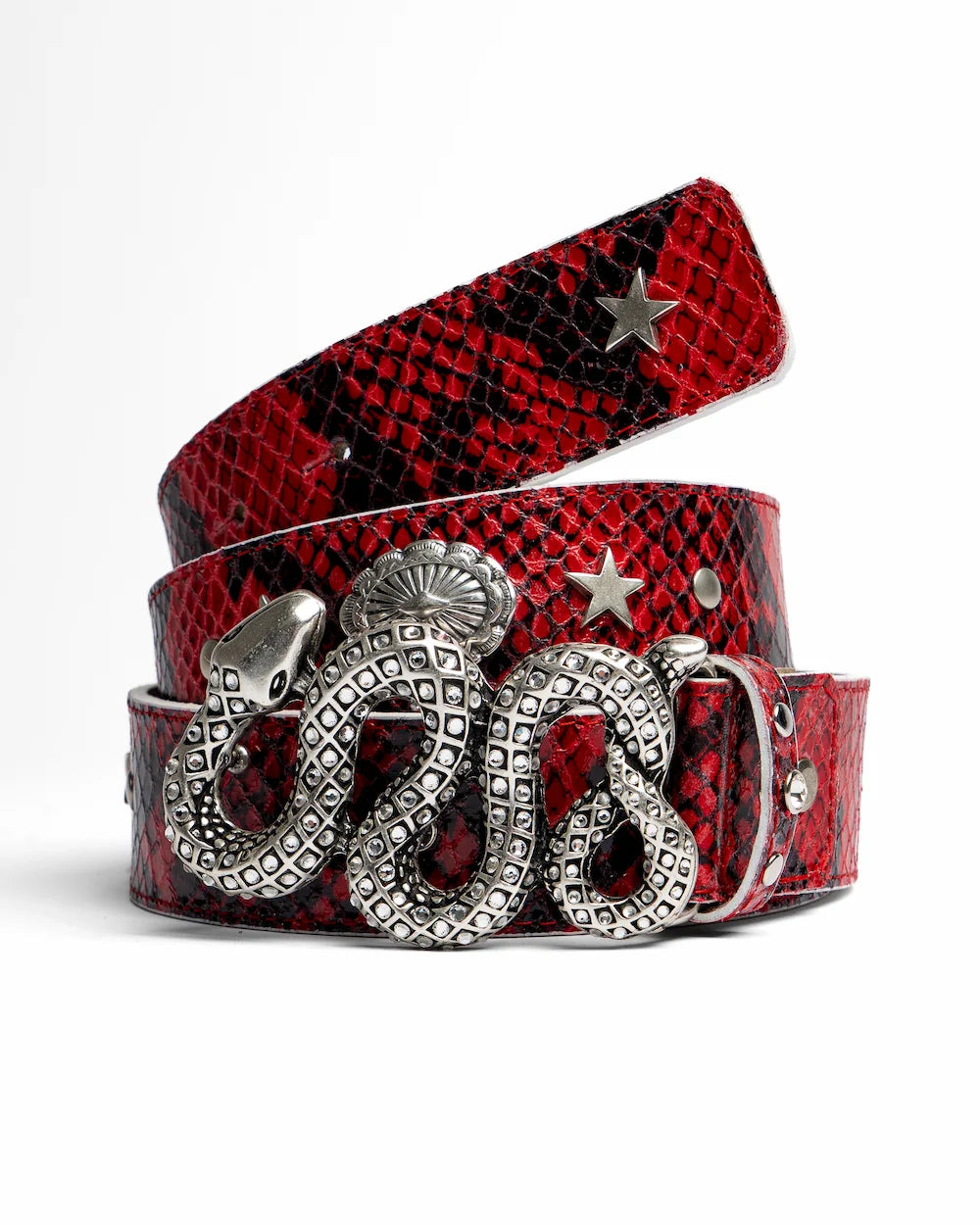 Cintura Red Python - Snake Skin