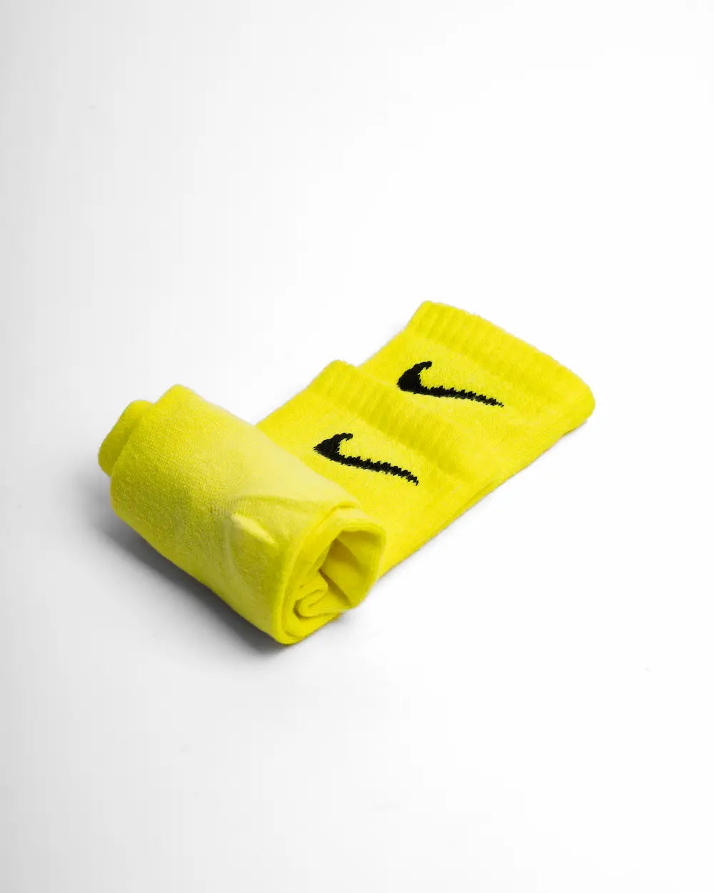 Neon yellow socks nike hot sale